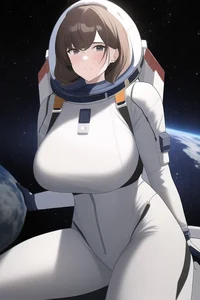 Chica astronauta