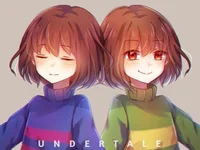Frisk and chara