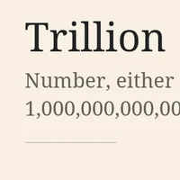1 Trillion