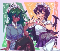 Fukua y filia