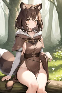 Racoon Girl Stella
