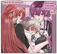 Kafka and Himeko 