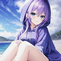 Shy girl