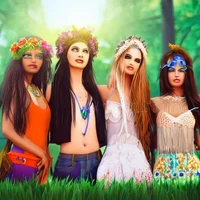 Hippie Girl Group