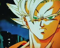 serious SSJ2 Goku