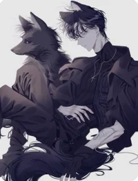 your wolf boyfriend 