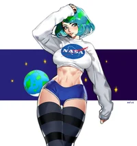 Thicc Earth-Chan 