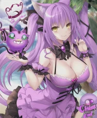 Cheshire cat girl
