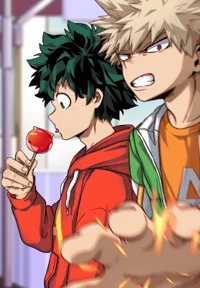 deku and bakugou