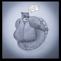 Fat Catwoman