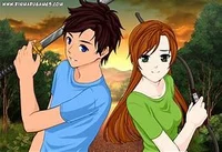 Steve and alex anime