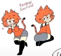 Femboy Garfield
