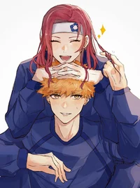 Kunigami and Chigiri