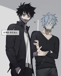 Dabi and shigaraki 