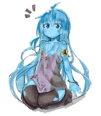 Blue Slime Girl 