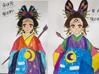 Oiran Shrine Twins