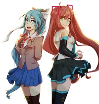 Anime Miku x Anime M