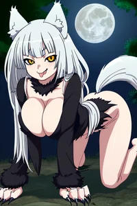 Cute wolf girl