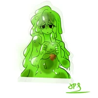 Green Slime girl
