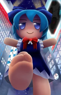 Cirno fumo foots