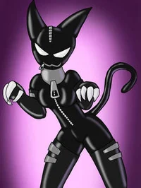 cat Latex black