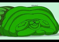 Blob Green Shadow