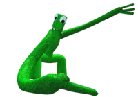 Green Rainbow friend