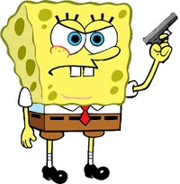 SpongeBob with a Gun