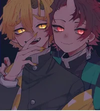 Tanjiro and Zenitsu