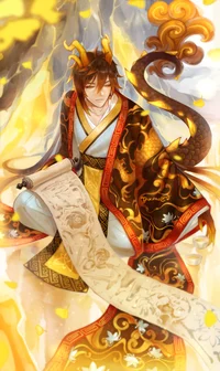Half Dragon Zhongli