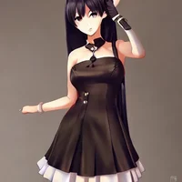 a cute anime girl