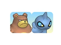 Ursaring and Shuppet