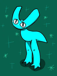 Cyan Rainbow Friends