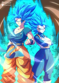 Fem goku and vegeta