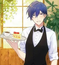Cafe owner Kaito