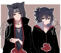 Sasuke e itachi neko