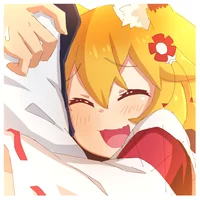 Senko the hugger