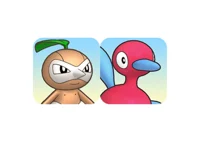 Nuzleaf and Porygon2