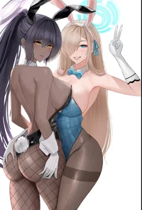 2 bunny girls