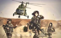 Anime US army