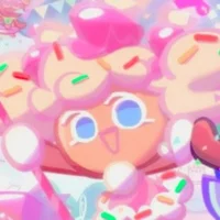 Birthday cake cookie