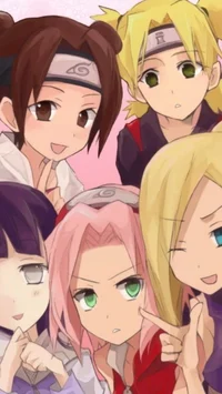Naruto girls harem