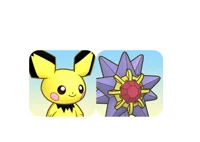 Pichu and Starmie