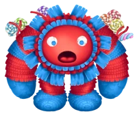 Prismatic Flowah red