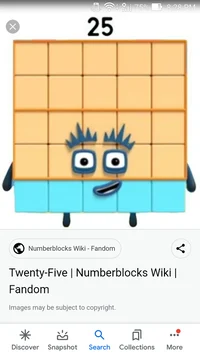Numberblock 25
