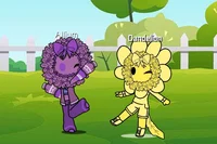 Allium and dandelion