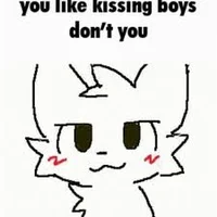 Your a boy kisser 