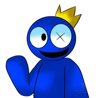 Blue rambow friends