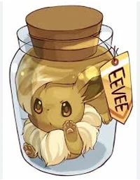 Eevee in a jar