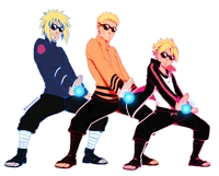 Minato Naruto and Bo